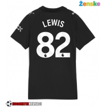 Ženske Nogometnih dresov Manchester City Rico Lewis #82 Gostujoči 2025-26 Kratki rokavi